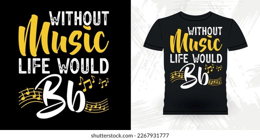 Funny Guitarist Guitar Player Musician Music Bass Retro Vintage Musician T-Shirt Design