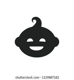 funny hairdo vector icon