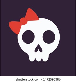 Funny Halloween art, vector Illustration
