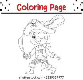 funny Halloween coloring page for kids