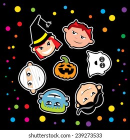 Funny Halloween Illustration