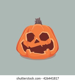 Funny Halloween pumpkin