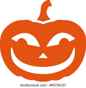 Funny halloween pumpkin