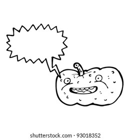 funny halloween pumpkin cartoon