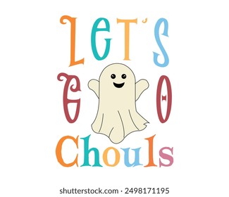 funny Halloween quote retro typography