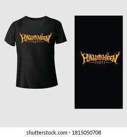 funny halloween shirts vector and illustration logo

