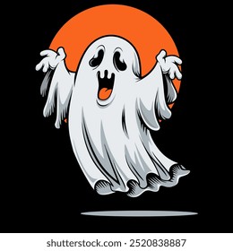 Funny halloween spoky ghost scary