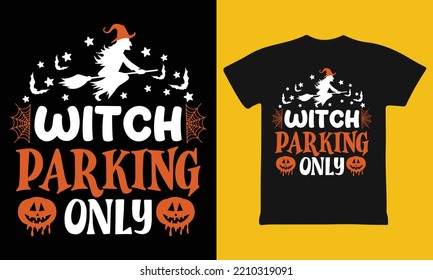 Funny Halloween T-shirt Design Vector