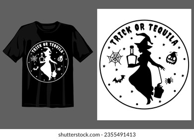 Gracioso diseño de camisetas de halloween vectorial gráfico, halloween svg, feliz vector de halloween, calabaza, bruja, espeluznante, fantasma, graciosas citas de camisetas de halloween, Cut File Cricut, Silhouette