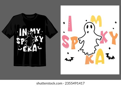 Funny halloween tshirt design vector graphic, halloween svg, happy halloween vector, pumpkin, witch, spooky, ghost, funny halloween t-shirt quotes, Cut File Cricut, Silhouette