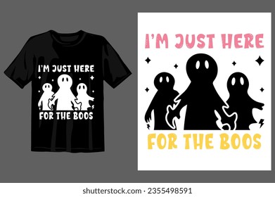 Funny halloween tshirt design vector graphic, halloween svg, happy halloween vector, pumpkin, witch, spooky, ghost, funny halloween t-shirt quotes, Cut File Cricut, Silhouette