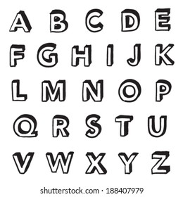 Funny Hand Drawn Comic Cartoon Font 