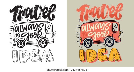 Funny hand drawn doodle lettering postcard quote. T-shirt design, mug pring, 100% vector image.
