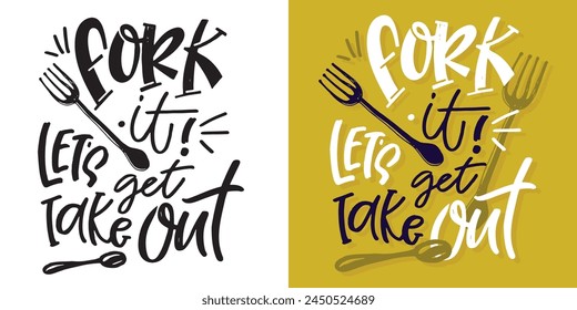 Funny hand drawn doodle lettering quote. 100% vector image. T-shirt design. 