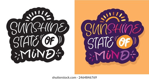 Funny hand drawn doodle lettering quote. Lettering pring for t-shirt, mug, shopper, clothes
100% vector image hand drawn