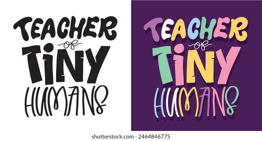 Funny hand drawn doodle lettering quote. Lettering pring for t-shirt, mug, shopper, clothes
100% vector image hand drawn