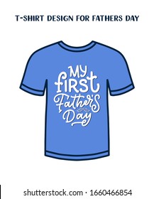 Funny hand drawn lettering quote for Family Look design. Cool phrase for t shirt print. Inspirational slogan for Father's Day. Funny typography fashion template. Vector illustration