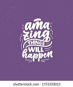Funny hand drawn lettering quote. Cool phrase for print and poster design. Inspirational feminism slogan. Greeting card template. Vector illustration