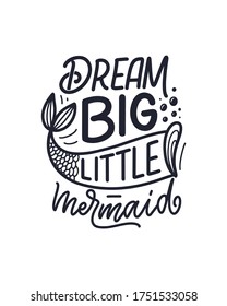 Funny hand drawn lettering quote. Cool phrase for print and poster design. Inspirational feminism slogan. Greeting card template. Vector illustration