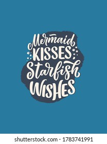 Funny hand drawn lettering quote. Cool phrase for print and poster design. Inspirational feminism slogan. Greeting card template. Vector illustration