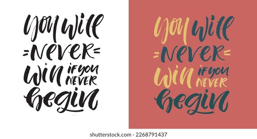 Funny hand drawn lettering quote. Cool phrases for print and poster design. Inspirational kids slogans. Greeting card template. Vector