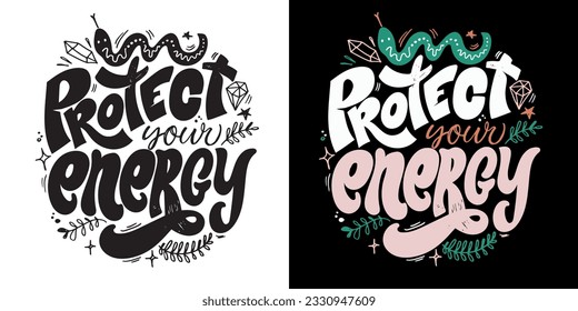 Funny hand drawn lettering quote. Cool phrase for print and poster design. Inspirational  slogan. Greeting card template. T-shirt design, mug print, tee design. Vector
