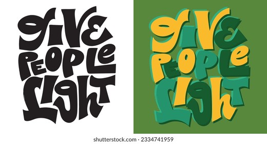 Funny hand drawn lettering quote. Cool phrase for print and poster design. Inspirational  slogan. Greeting card template. T-shirt design, mug print, tee design. Vector