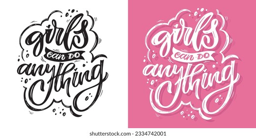 Funny hand drawn lettering quote. Cool phrase for print and poster design. Inspirational  slogan. Greeting card template. T-shirt design, mug print, tee design. Vector