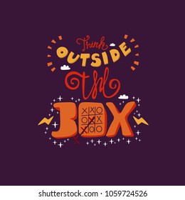 Funny hand drawn vector motivating calligraphy lettering. Inspiring positive saying for cards, motivational posters and t-shirt