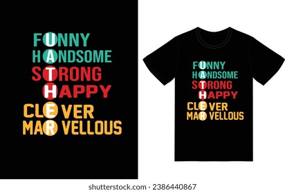 funny handsome strong happy clever marvellous