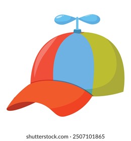 Funny hat with a spinning propeller on top, perfect for parties, events, or a whimsical touch