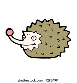 funny hedgehog cartoon