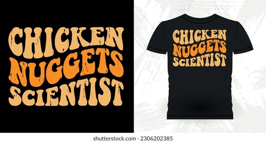 Funny Hen Lover Chicken Farmer Retro Vintage Chicken T-shirt Design