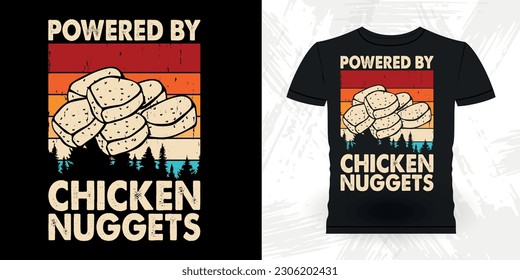 Funny Hen Lover Chicken Farmer Retro Vintage Chicken T-shirt Design