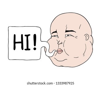 funny hi message