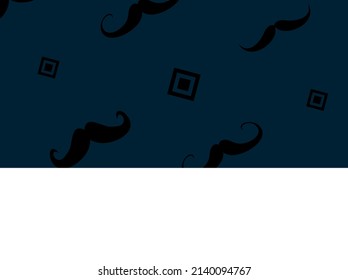 funny hipster rhino cartoon background illustration in vector format 