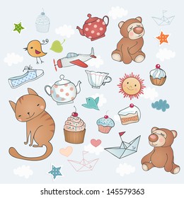 Funny holiday set.