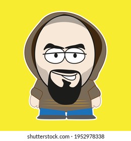 Funny Hoody Hood Wadiah Character