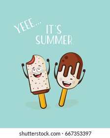 funny ice cream characters