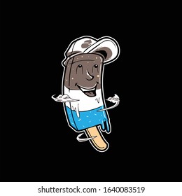 funny ice cream that can talk and joke