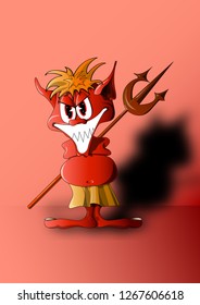 Чертёнок.naughty ,funny imp