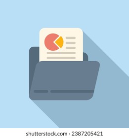 Funny invoice icon flat vector. Hand purchase cash. Money rate