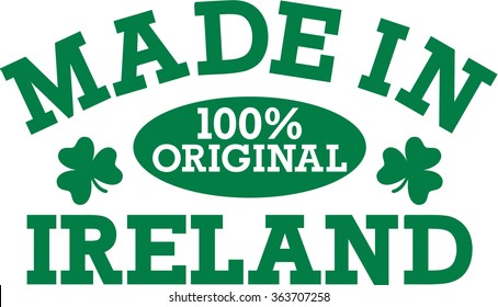 Funny irish kids saying - Made in ireland 100% original