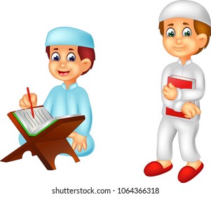 funny islamic man cartoon learn to read with smile