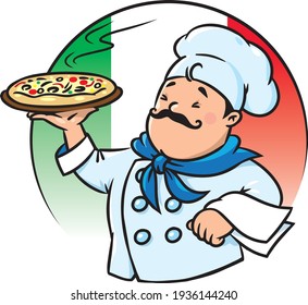 Cartoon Italian Chef Images, Stock Photos & Vectors | Shutterstock