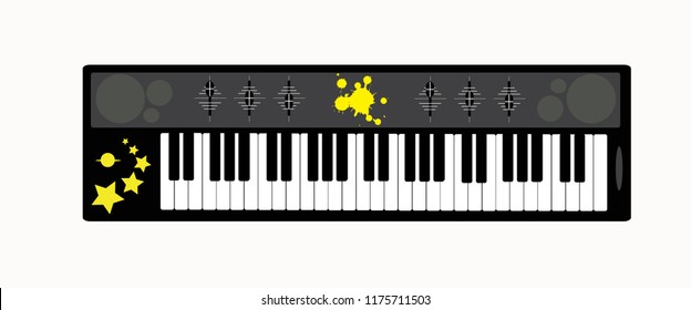 Funny Keyboard isolated
