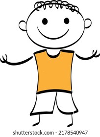 Gracioso diseño infantil sobre fondo blanco. usar como afiche, tarjeta, volante, banner o camiseta