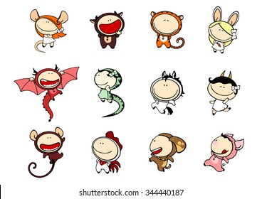 Funny kids #81 - Chinese Zodiac signs