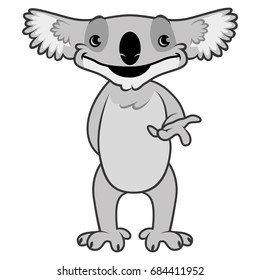 Funny Koala Standing