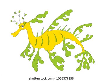 Sea Dragon Cartoon Images Stock Photos Vectors Shutterstock